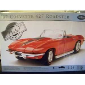  Testors 67 427 Corvette Roadster Metal Body Model Kit 196 