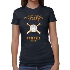 Cal State Fullerton Titans Ladies Club Juniors Tri Blend T Shirt 