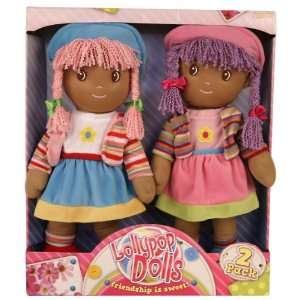  2 Pack   20 Lollypop Dolls   Ethnic Toys & Games