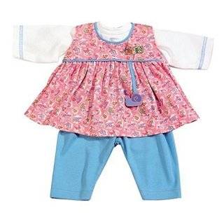 15. Clothing for 17 or 19 CHOU CHOU Dolls   Pink Outfit with Blue 