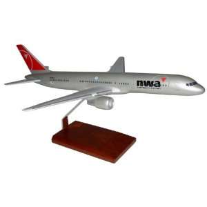  Northwest Airlines Boeing 757 200 Model Airplane Toys 