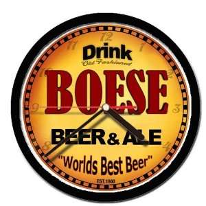  BOESE beer and ale cerveza wall clock 