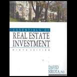Essentials of Real Estate Investment (ISBN10 1427720517; ISBN13 