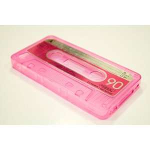  Retro Hot Pink Classic Cassette Tape Gel Case Cover for 