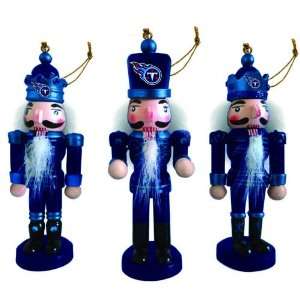 Tennessee Titans Nutcracker Ornaments (Set of 6) Sports 