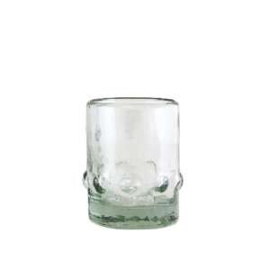  VIVAZ Bolitas Double Old Fashioned Glass, Clear Recycled 