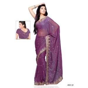 Bollywood Style Designer Pure Georgette Saree