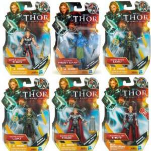  Thor 3.75   6 per Pack Toys & Games