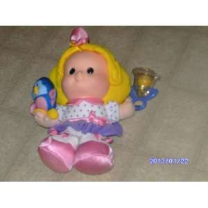 People Giggle Friends Sarah Lynn with Blue Bird Collectible Plush Doll 