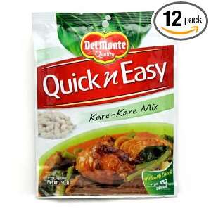 Del Monte Quick n Easy Kare kare mix Grocery & Gourmet Food