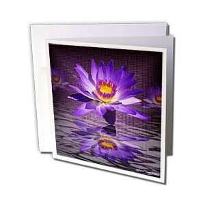 Edmond Hogge Jr Flowers   Tropical Lily Reflections   Greeting Cards 