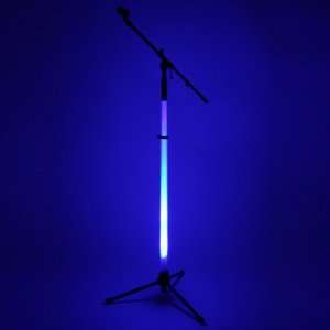   Stand with Tripod Base and Boom Arm Blue Light Musical Instruments
