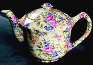 James Kent CHINTZ Ruth Kent Rose Yellow Teapot 2497017  