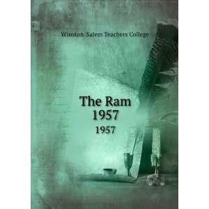  The Ram. 1957 Winston Salem Teachers College Books
