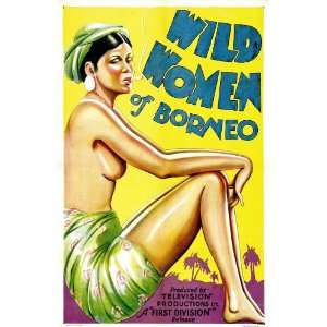  Wild Women of Borneo Poster Movie 27x40