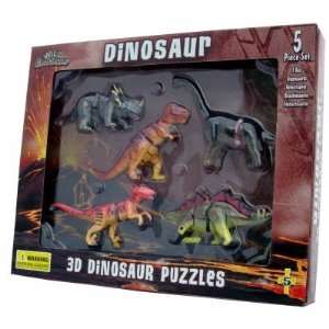  Dinosaur 3D Puzzle Set Toys & Games