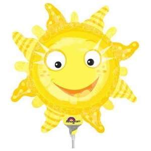  Misc. Balloons   Graphic Sun Mini Shape Toys & Games