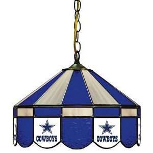  Dallas Cowboys NFL 16 Stained Glass Pub Lamp   18 4002 