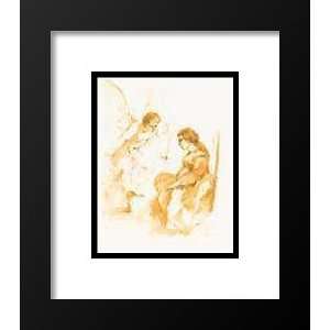  Goldman Framed and Double Matted 25x29 Angel of 
