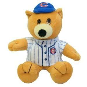 Chicago Cubs Plush Mascot Beanie Features The Official Team Colors And 