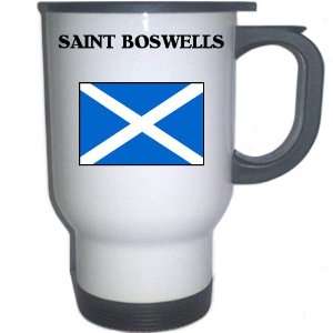  Scotland   SAINT BOSWELLS White Stainless Steel Mug 