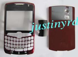 Red Housing Cover Case for Blackberry Curve 8330  