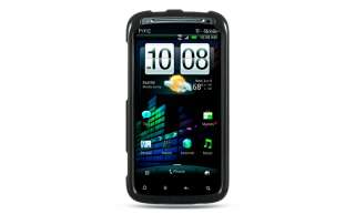 HTC SENSATION 4G T MOBILE HARD CASE BLACK STRIPES  