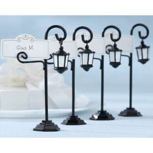 Bourbon Street Streetlight Place Card Holder with Coordinating Place 