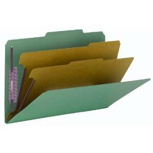  Smead Classification Folder, Two Dividers, Legal Size 