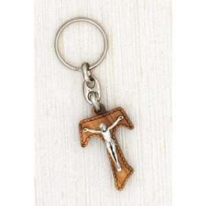  Tau Crucifix Key Chain