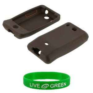  Brown Silicone Skin Case for HTC Hero GSM Phone, AT&T T 