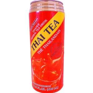   Herbal Thai Tea Drink by Tast Nirvana   24 Pack of 480 mL Cans
