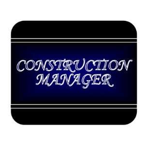  Job Occupation   Construction manager Mouse Pad 