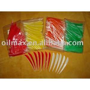 turkey feathers hunting arrow fletching end product many colors 300pcs 