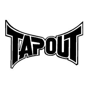TAPOUT Sticker   Black in Color