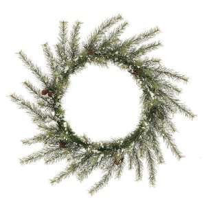  42 Tannenbaum Pine with Snow Artificial Christmas Wreath 