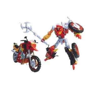  series  Wreck Gar. Motorcycle Transforms into bot (6 tall 