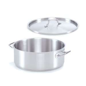  Brazier, 25 Qt., With Cover, Stainless Steel