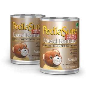 PediaSure Enteral Formula with Fiber Vanilla / 8 fl oz cans / case of 