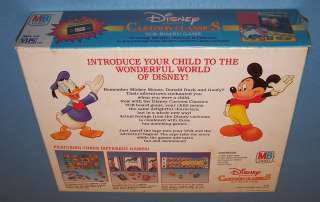 Disney Cartoon Classics VCR Board Game Sealed Mickey  