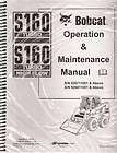 Bobcat S160 Turbo & High Flow Skid Steer Loader Operators Manual