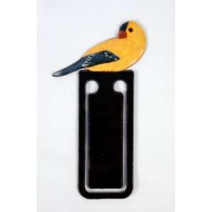   Pack Handpainted Goldfinch Bird Bookmark (Set Of 12)