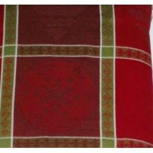  Red & Green Plaid Tablecloth Fabric Table Cloth 60x84 B 