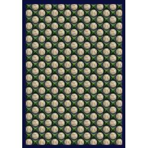   Loaded Spring Training Rectangle 3.90 x 5.40 Area Rug