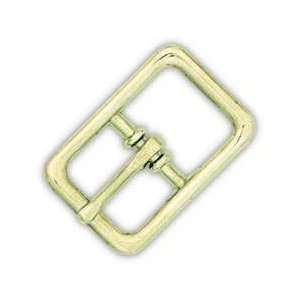  Tandy 1/2 Solid Brass Halter Buckle Old 121 1504 00 