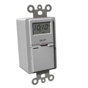    Stanley 30419 In Wall 7 Day Digital Timer, White