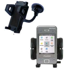   Holder for the Pharos PGS Phone 600   Gomadic Brand GPS & Navigation