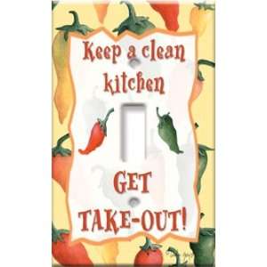   Plate Cover Art Get Take Out Food Switchplates S