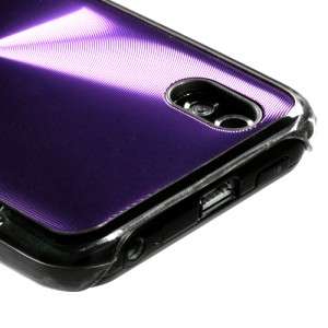   Sprint Boost Mobile Purple Metal Clear Case Mobile Phone Cover  