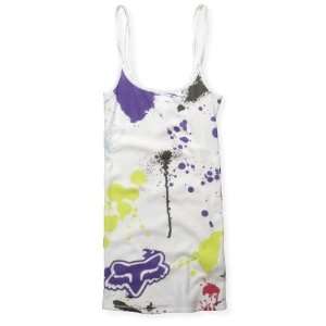  FOX DRIPPIN OUT STRAPPY CAMI WHITE XL